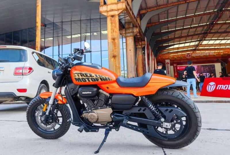 La Sportster S piccola si chiama Motofino V-Maxter