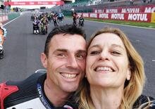 Un amore a 300 km all'ora: Emiliano Malagoli e Chiara Valentini festeggiano un amore nato 10 anni fa al Mugello!