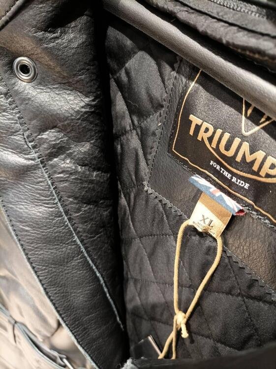 LEATHER BECK JACKET Giubbotto in pelle Triumph (5)