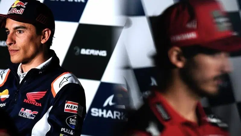 MotoGP 2022. Pecco Bagnaia risponde a Marc Marquez: "Ha iniziato a fare i suoi giochetti psicologici"
