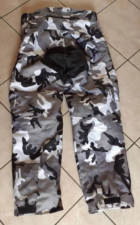Pantaloni in cordura color camo/mimetici taglia M/ MBS (2)