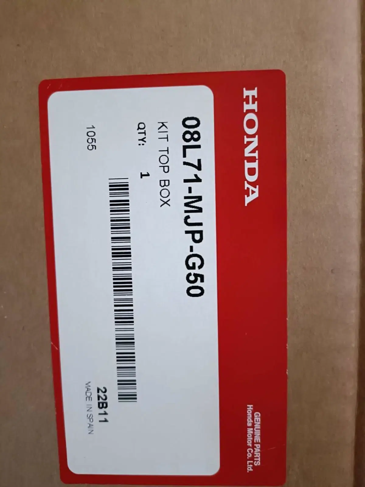 Baule 38 litri originale Honda codice 08L71MJPG50 (2)