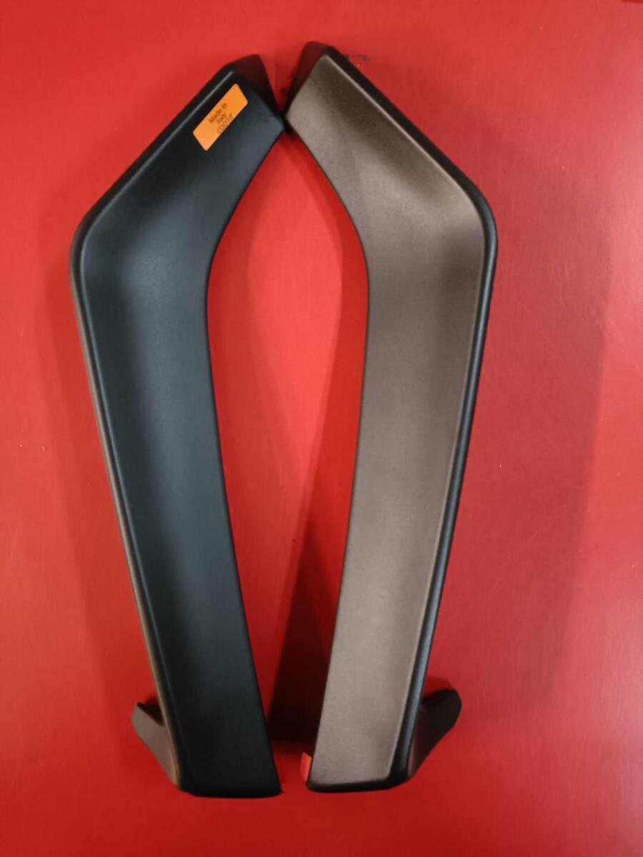 Deflettori/Alettine Per Honda CB650R 2019-2023 - In Plastica ABS, Nero, Migliorano Aerodinamica E Proteggono Radiatore