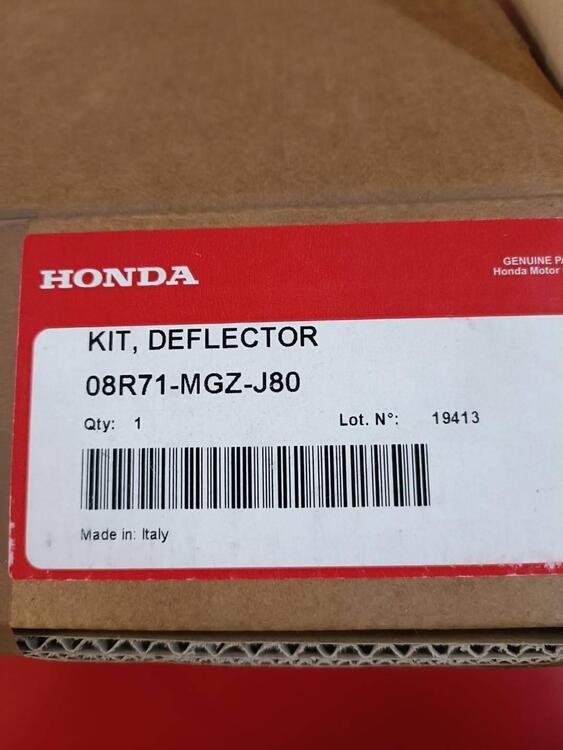 Kit deflettori per Honda CB 500 X dal 2013 al 2017 (2)