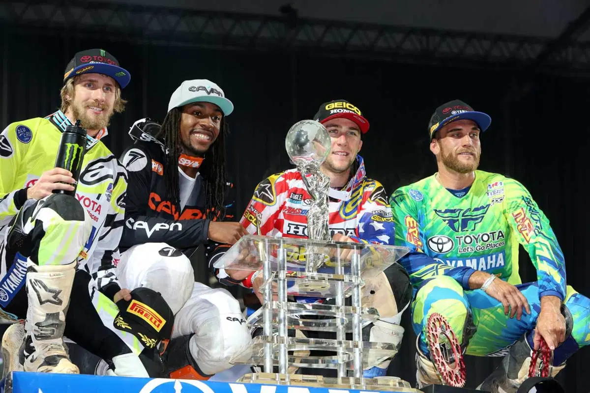 Tomac Re del Supercross di Lille