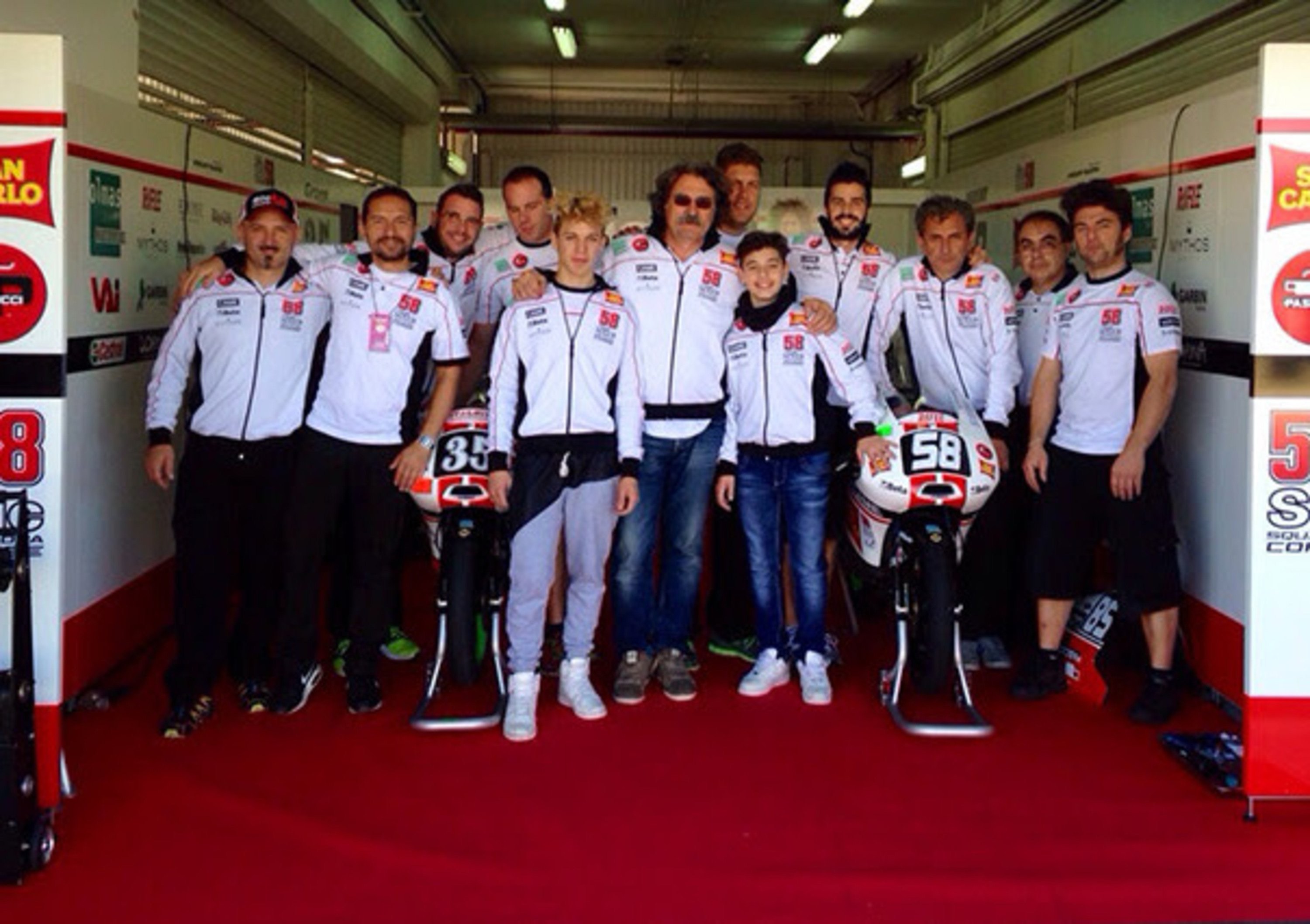 La Squadra Corse SIC 58 San Carlo ha debuttato in Moto3 al CEV