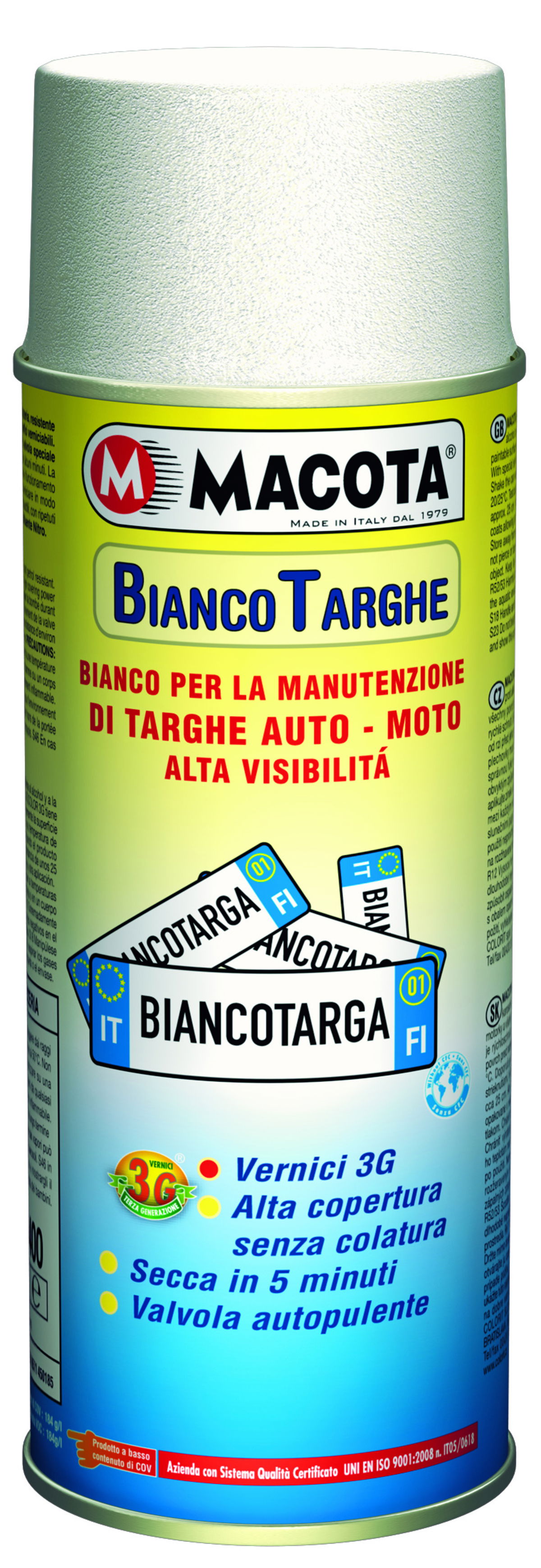 Bianco targhe