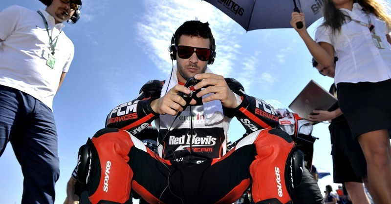 SBK, Fabrizio a Jerez sull&rsquo;Aprilia del team Red Devils