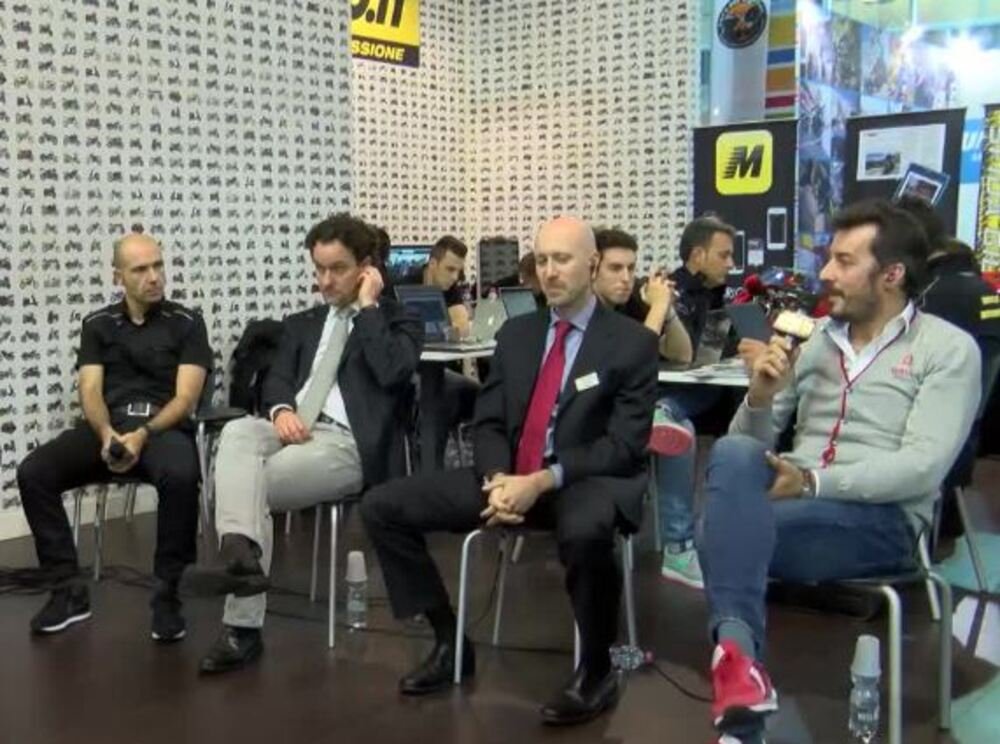 Da sinistra: Couet, Buzzoni, Armuzzi e Basile, gli ospiti del dibattito