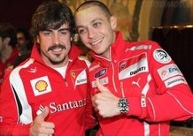 Valentino ha lasciato la Ducati, Alonso la Ferrari: fallita l'operazione simpatia