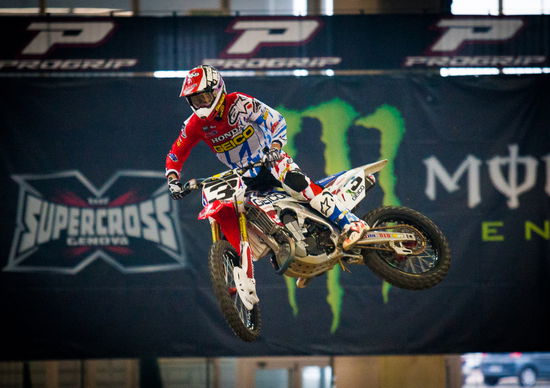 Eli Tomac vince il Supercross di Genova 2014