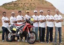 Martino Bianchi, HRC: 5 piloti e la moto nuova per l'obiettivo Dakar