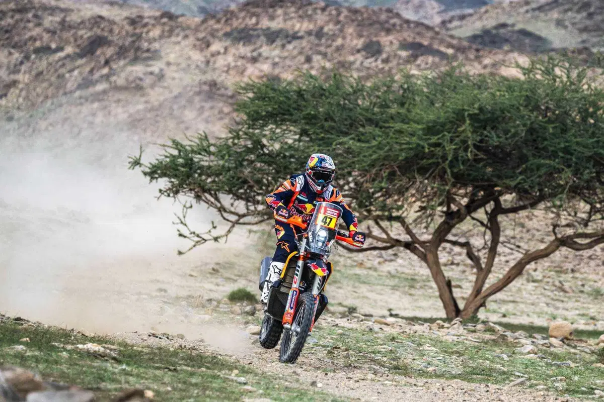 Dakar 2023-D2. Mason Klein, KTM, Vittoria e Leadership. È la Prima Volta (8)