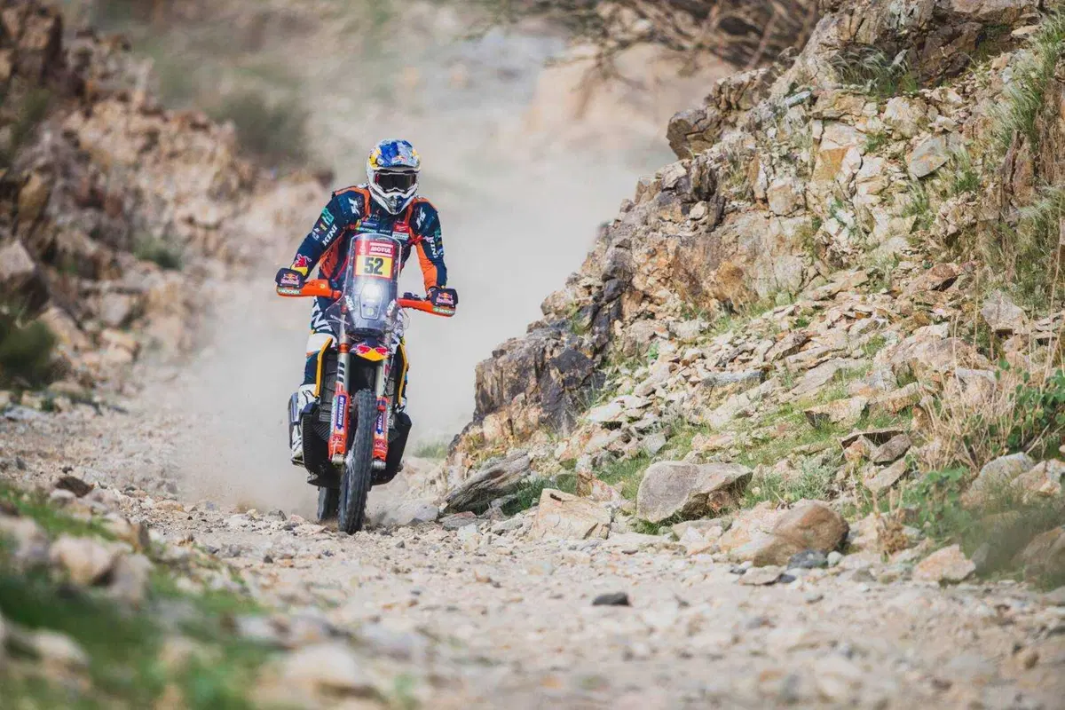 Dakar 2023-D2. Mason Klein, KTM, Vittoria e Leadership. È la Prima Volta (19)