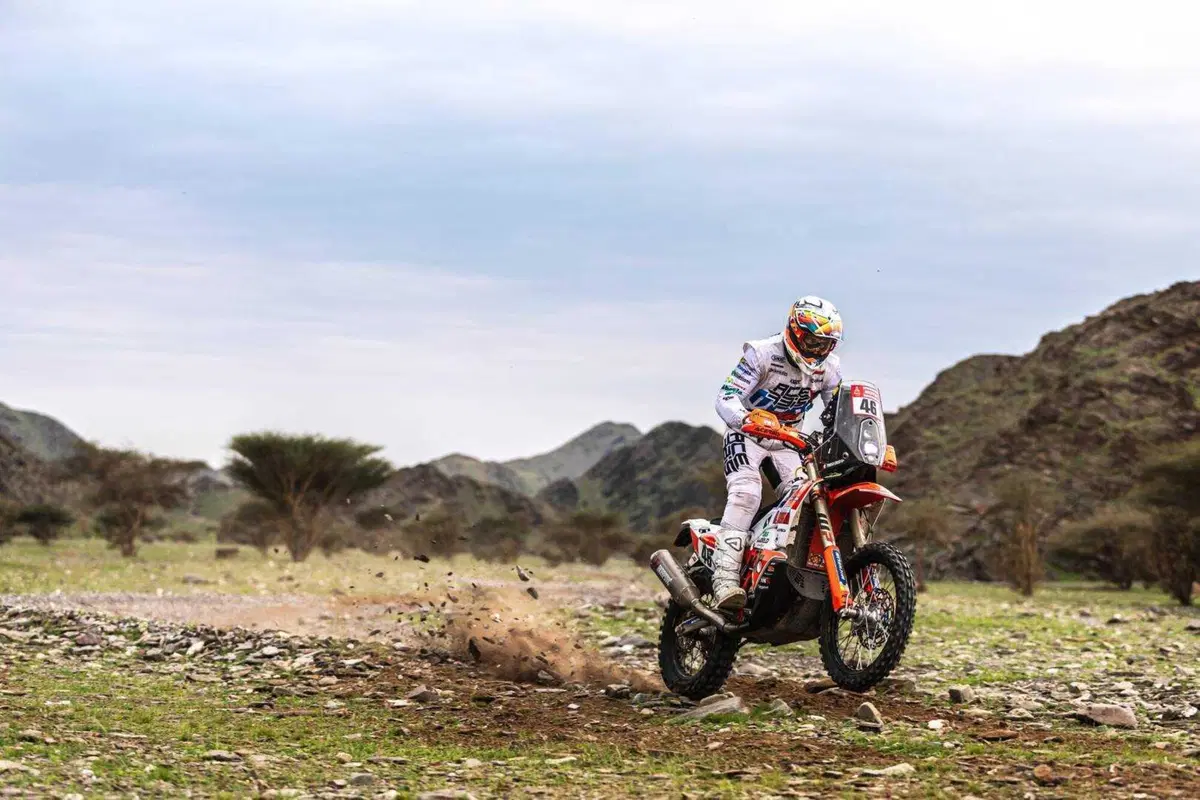 Dakar 2023-D3. Daniel Sanders, GasGas, Vince e Passa al Comando (11)