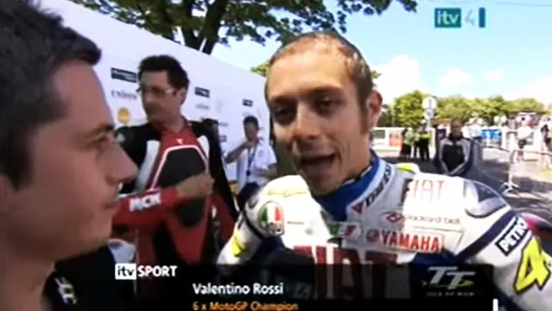 Quando Valentino Rossi prov&ograve; il Tourist Trophy e disse: "Bellissimo tracciato ma..." [VIDEO VIRALE]