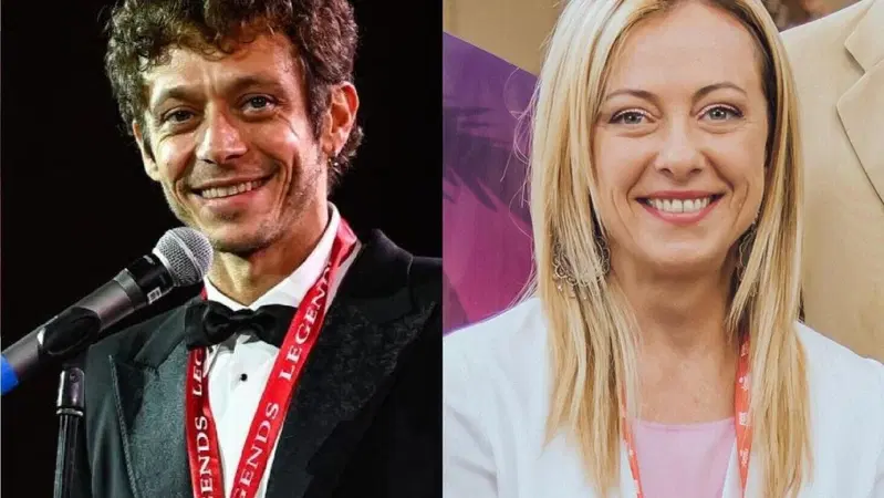 MotoGP 2023. Quando Valentino Rossi ha detto a Giorgia Meloni: "Ministro, compri una moto!" [VIDEO]