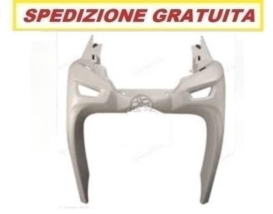 Coperchio anteriore sotto Yamaha Aerox 4-Start bia