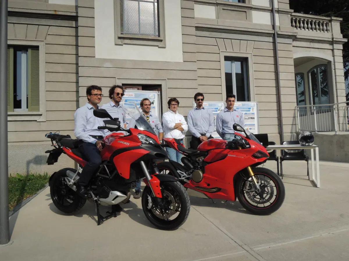 Ducati e Soluzioni Ingegneria. Quando il collaudatore usa la telemetria