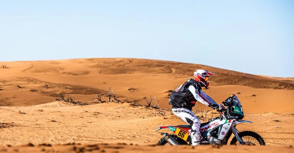 Dakar 2023-D6. Fotofinish. Alex Salvini &egrave; Out. 7a Tappa Cancellata