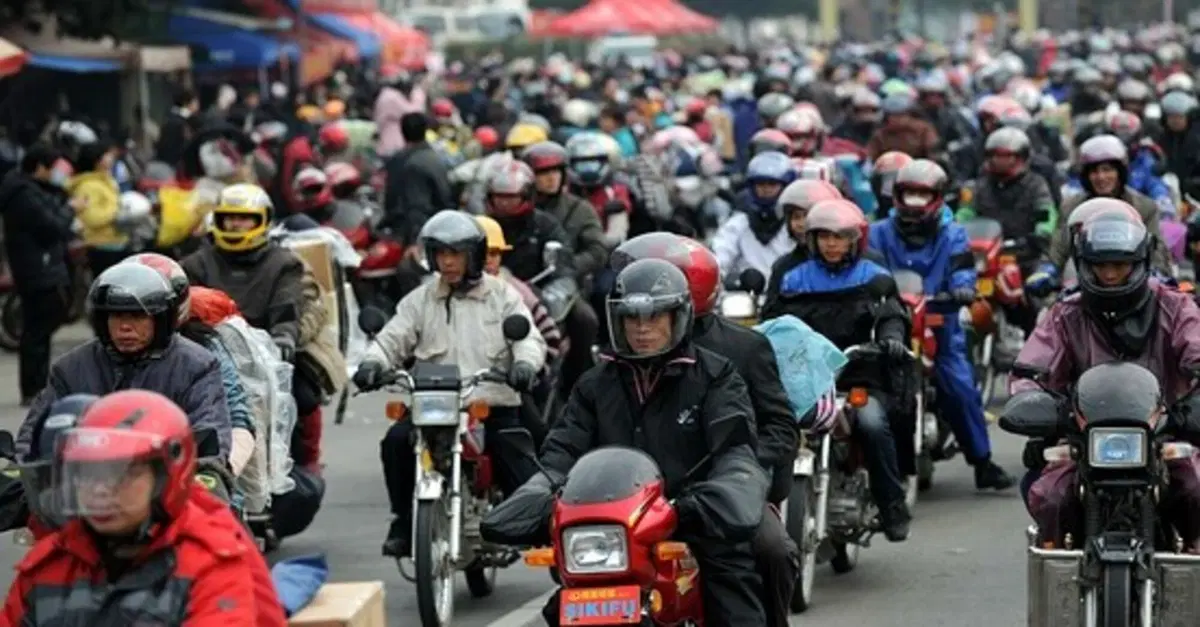 In Cina si vendono meno moto: 2022 l'anno peggiore degli ultimi venti