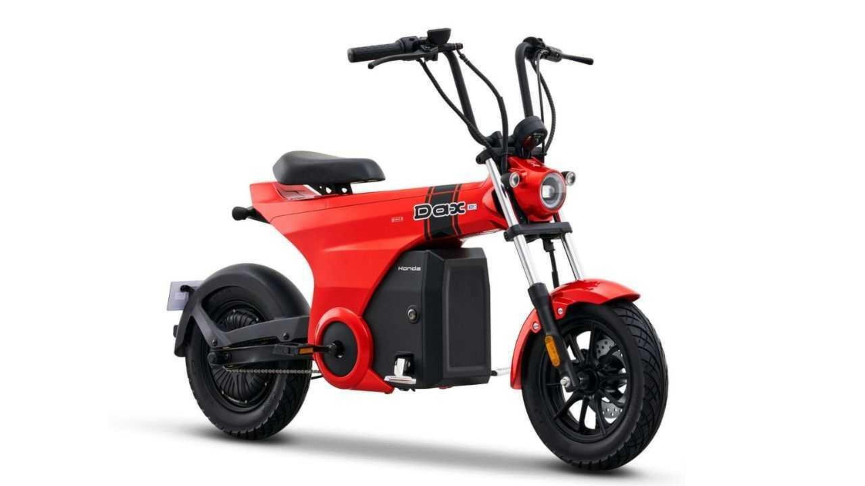 Honda annuncia le versioni elettriche di Dax, Cub e Zoomer! Ma solo in Cina e a pedali!!