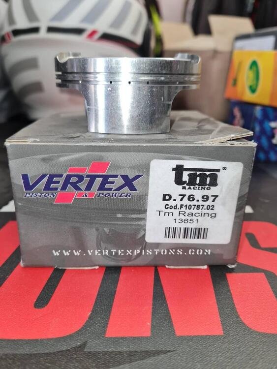 PISTONE VERTEX TM MX-EN 250 4T (10-12) D. 76.97 Vertex Pistons