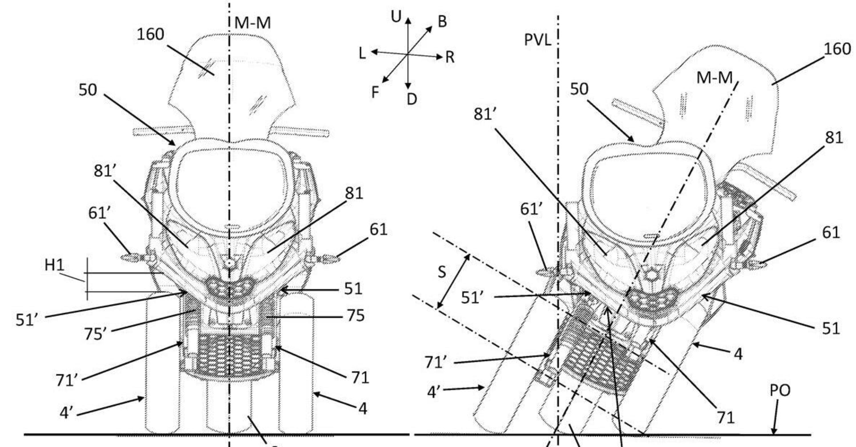Perch&eacute; Piaggio ha brevettato una nuova carenatura per i suoi tre (e quattro) ruote?