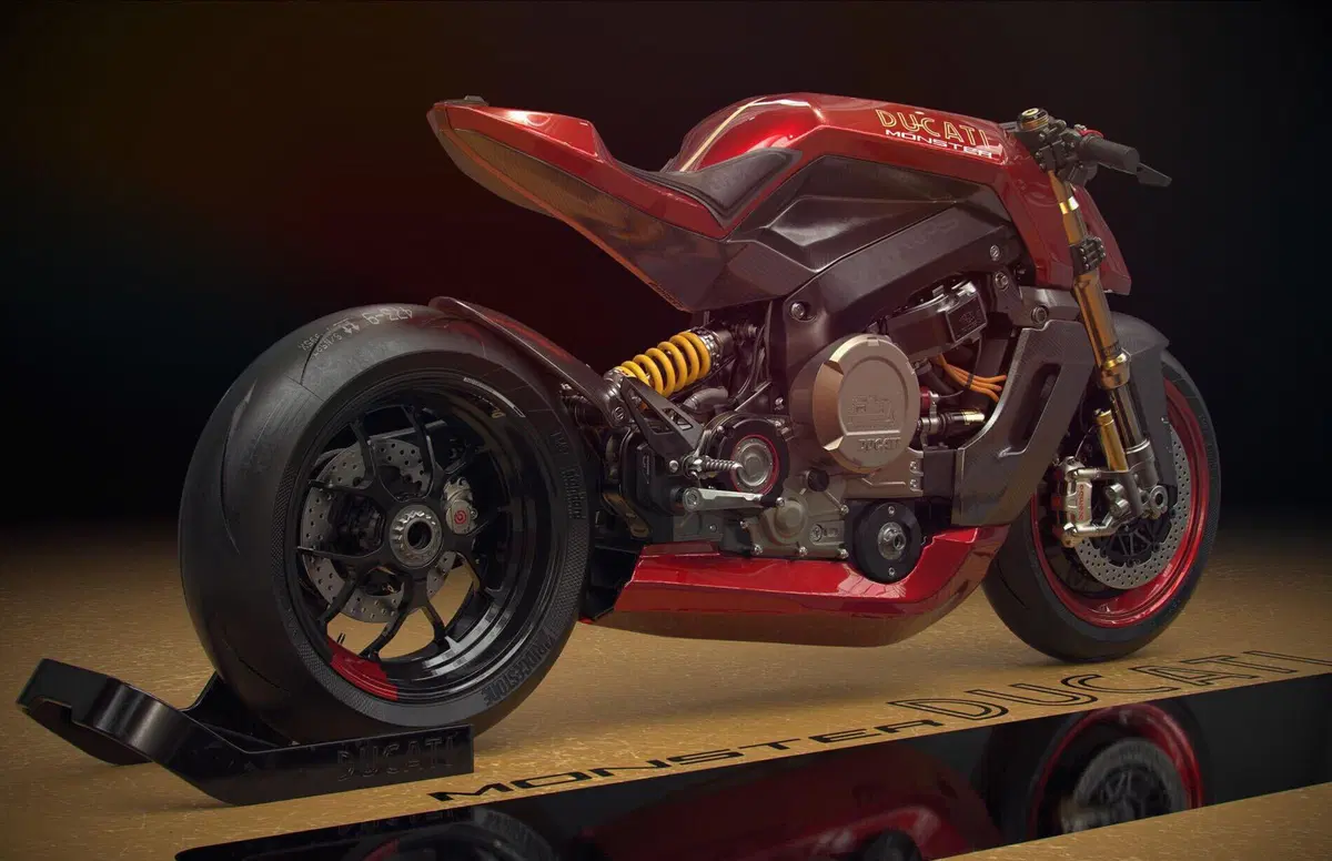 La Monster elettrica che arriva dai videogame (3)