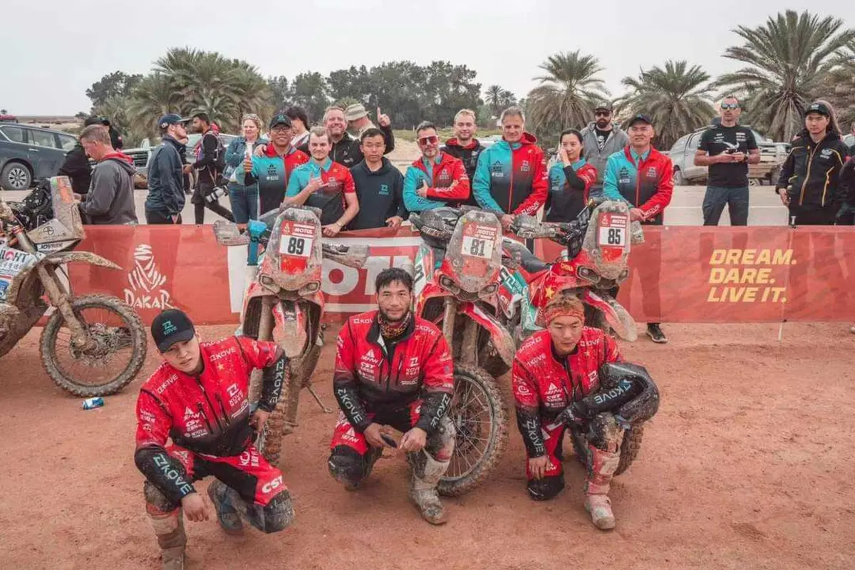 Kove Moto fa centro alla Dakar: tutte e 3 le moto all'arrivo dopo 8.500 km!