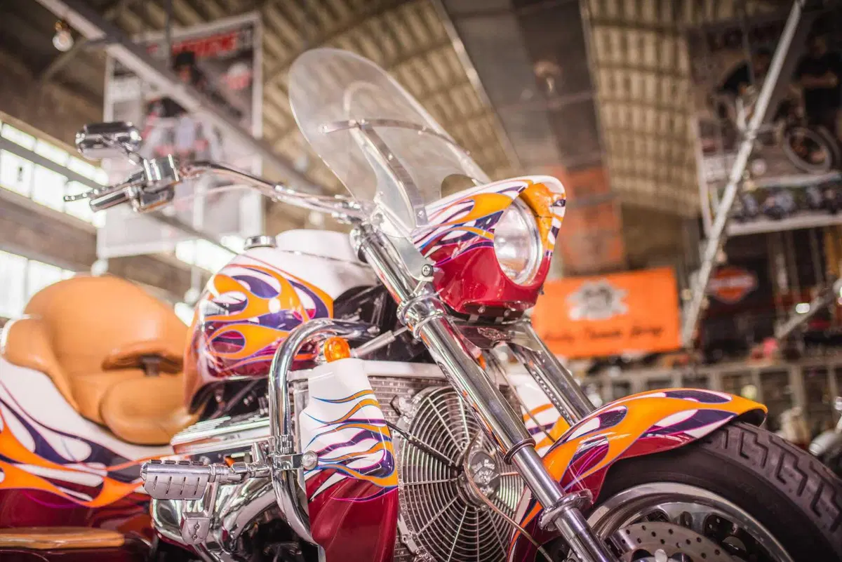 Boss Hoss a MBE con le sue V8 (3)