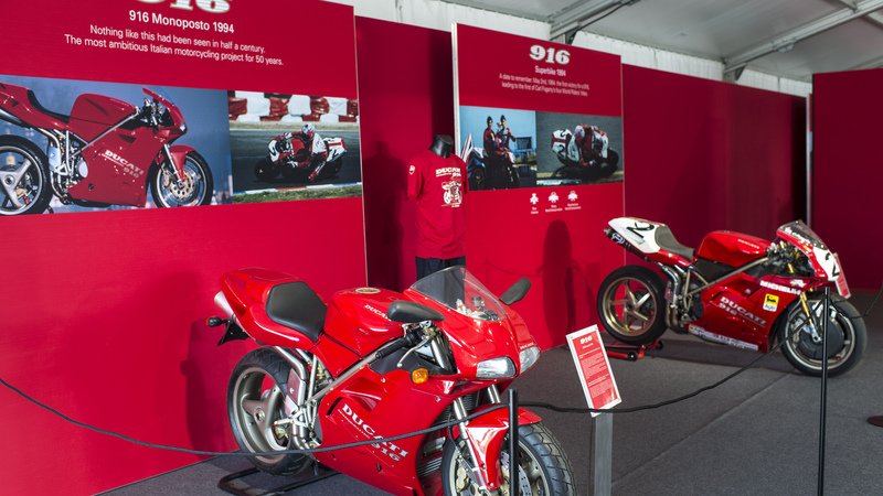 Ducati  celebra 26 anni di successi SBK al Motor Show 2014
