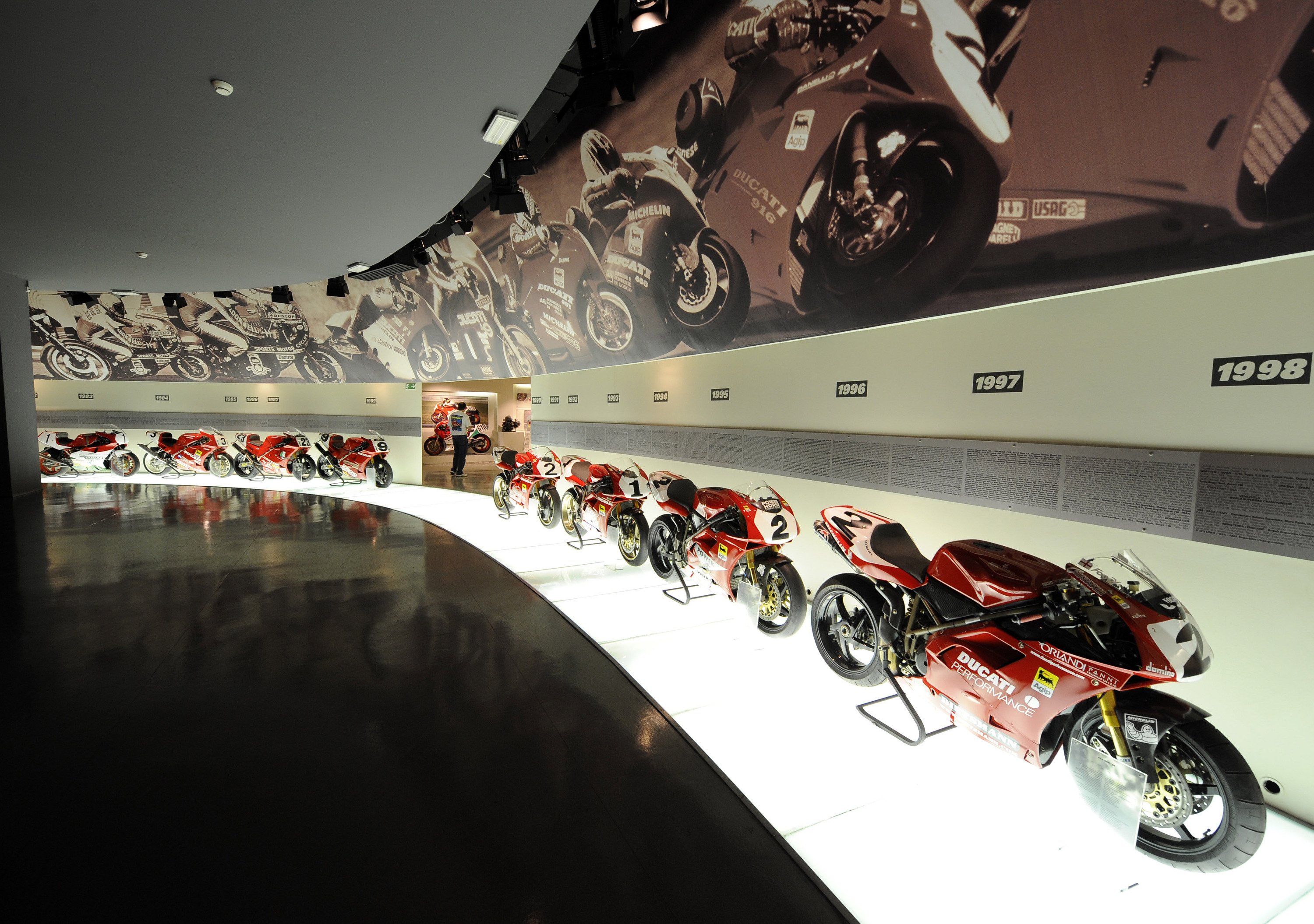 Ducati  celebra 26 anni di successi SBK al Motor Show 2014