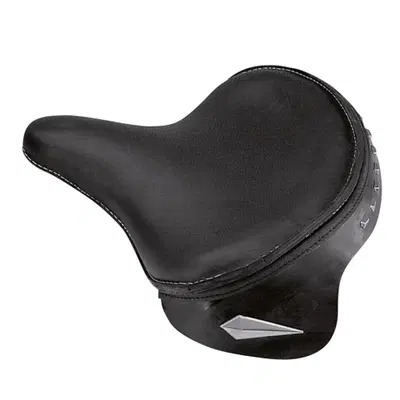 Sella singola Police Deluxe con orecchie nera rif 