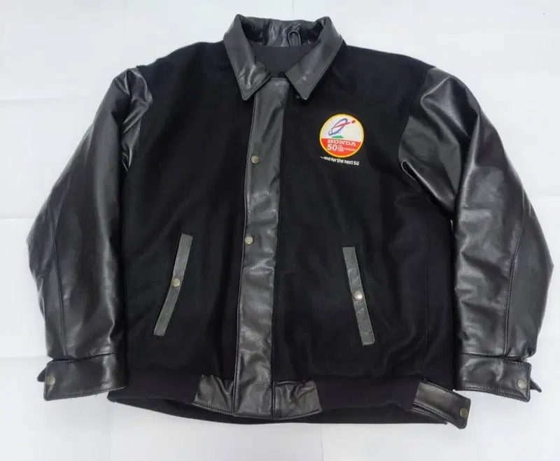 Bomber in pelle 50th anniversary Honda