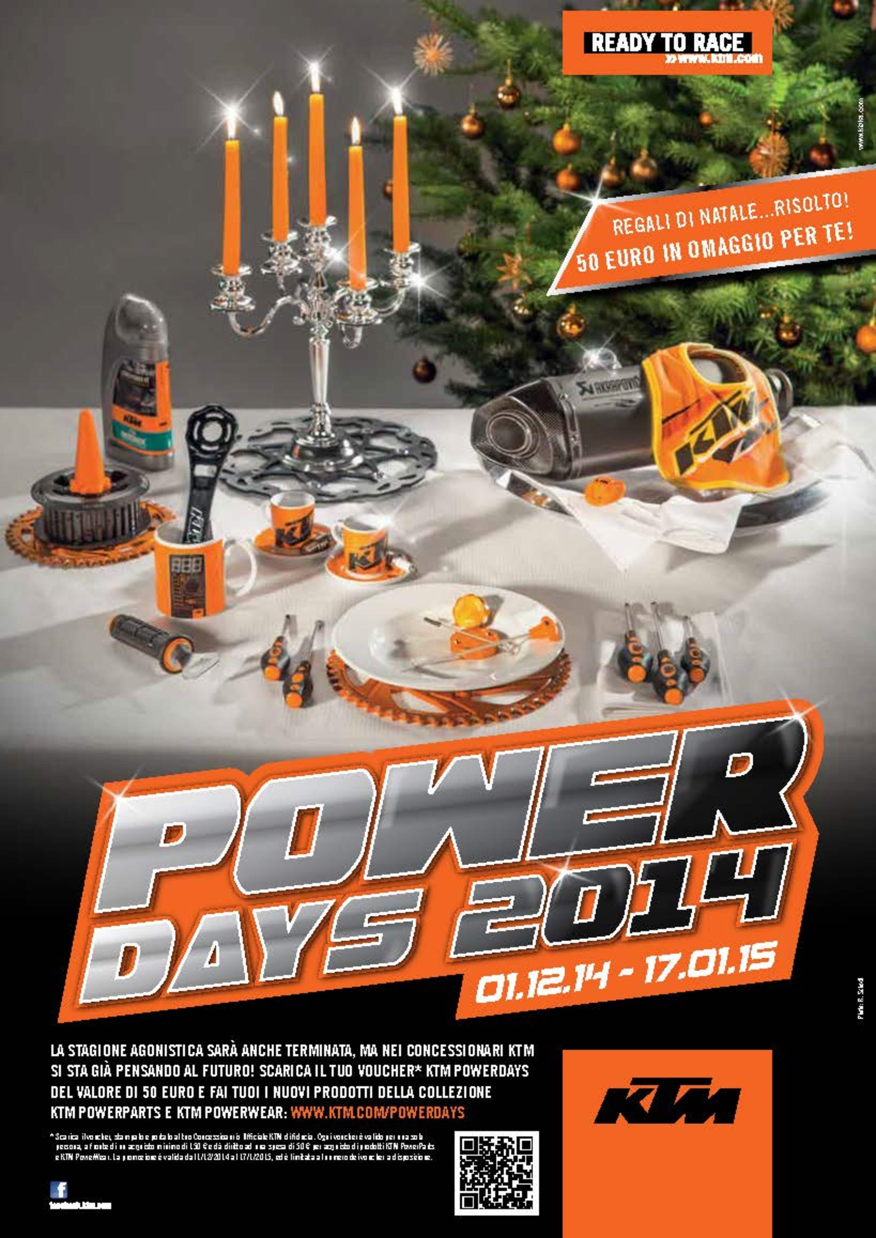 KTM: al via i Power Days 2014