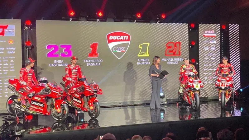 Ducati presenta i team 2023 MotoGP e Superbike [GALLERY E VIDEO]