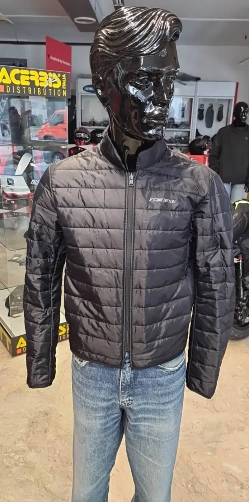 GIACCA TEMPEST 2 D-DRY BLACK/TOUR RED Dainese (3)