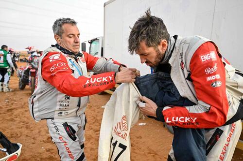 Dakar 2023. Finish Line. La Leggenda di Zacck, Iader e Picco (2)