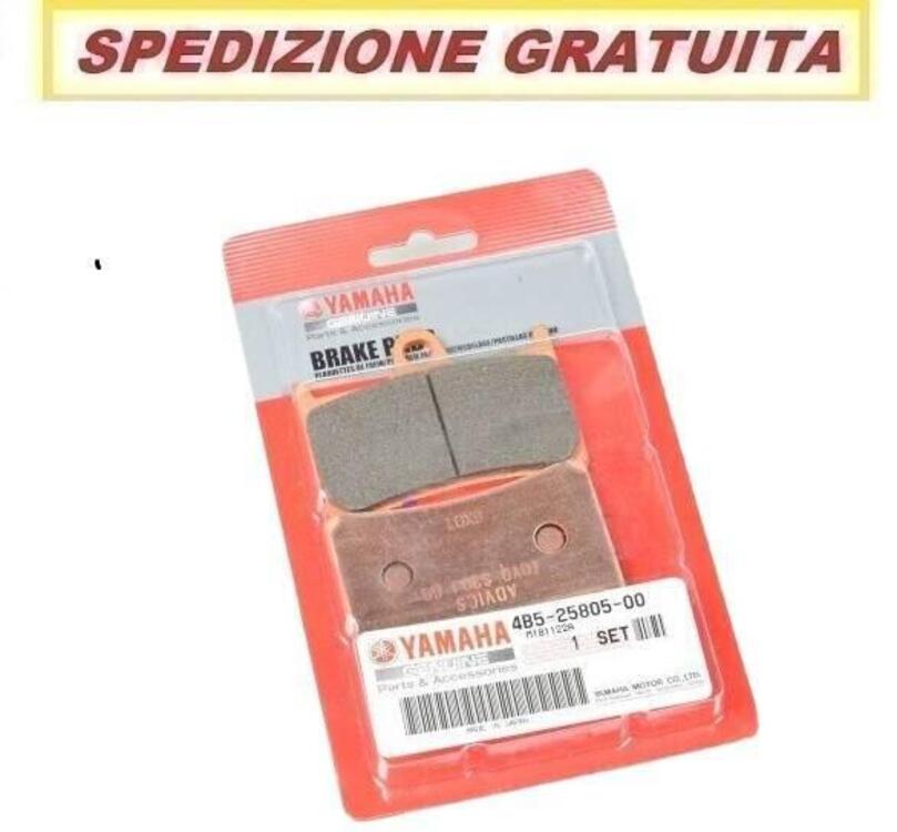 PASTIGLIA FRENO ANTERIORE ORIGINALE YAMAHA TMAX 20