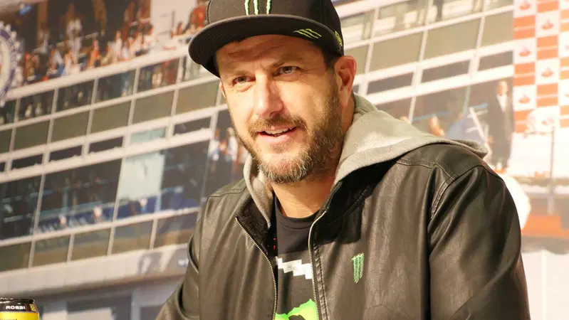 Ken Block: "Rossi? Con me vuole parlare solo di rally, mai di MotoGP"
