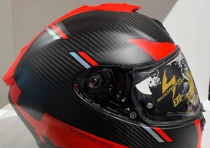 Casco integrale moto Scorpion EXO-1400 Carbonio