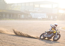  A Scuola di Flat Track con Marco Belli, Yamaha e Deus