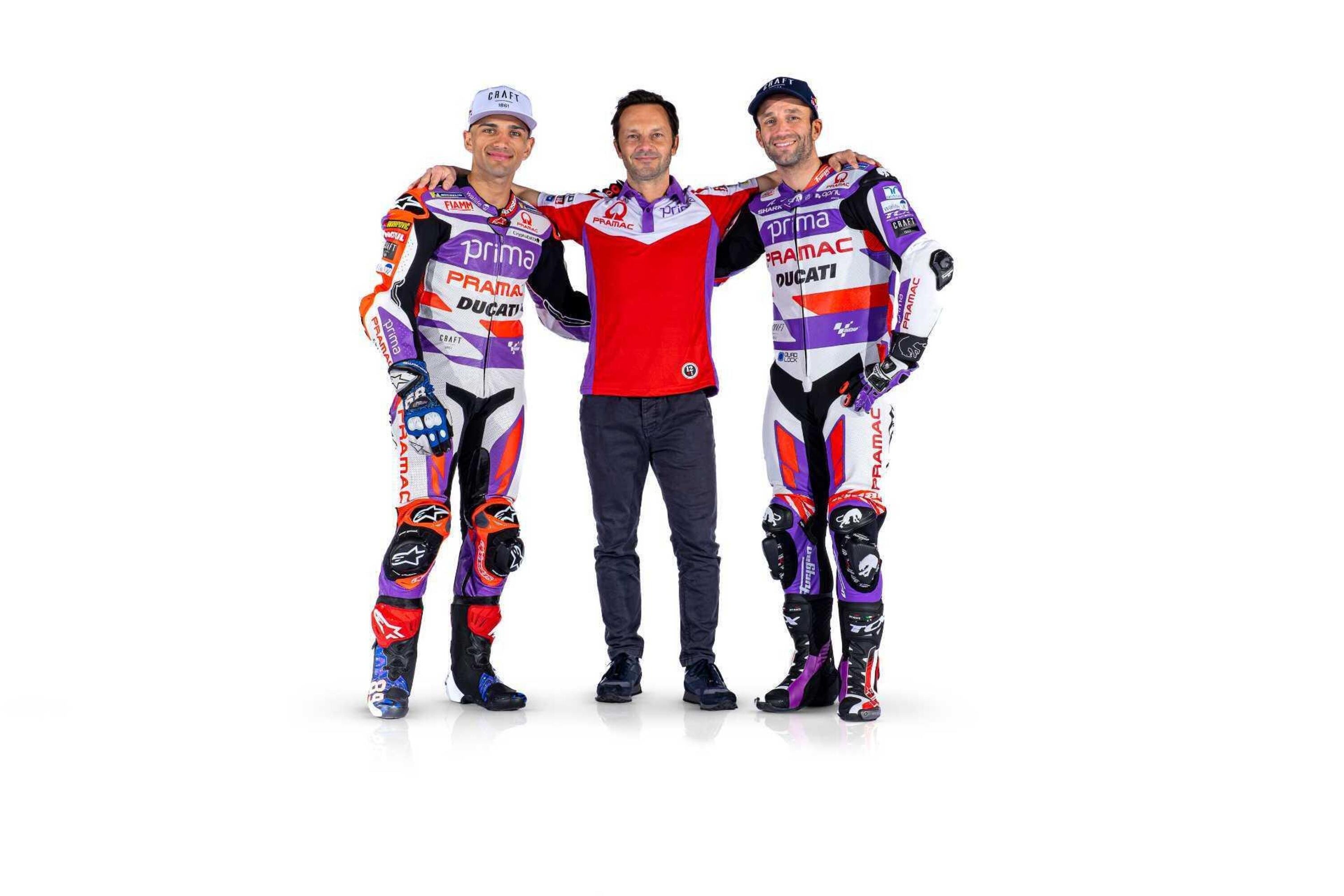 MotoGP 2023. Ecco la nuova Pramac Ducati, Gino Borsoi: &quot;Obiettivo essere il miglior team indipendente&quot; [GALLERY]