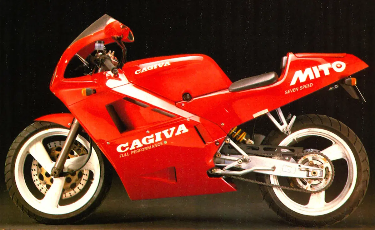 125 Stadali. La Cagiva Mito (2)