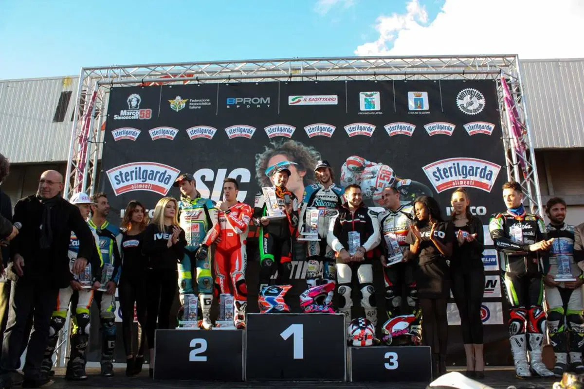 Biaggi e Hermeunen Vincono il Sic Supermoto Day 2014