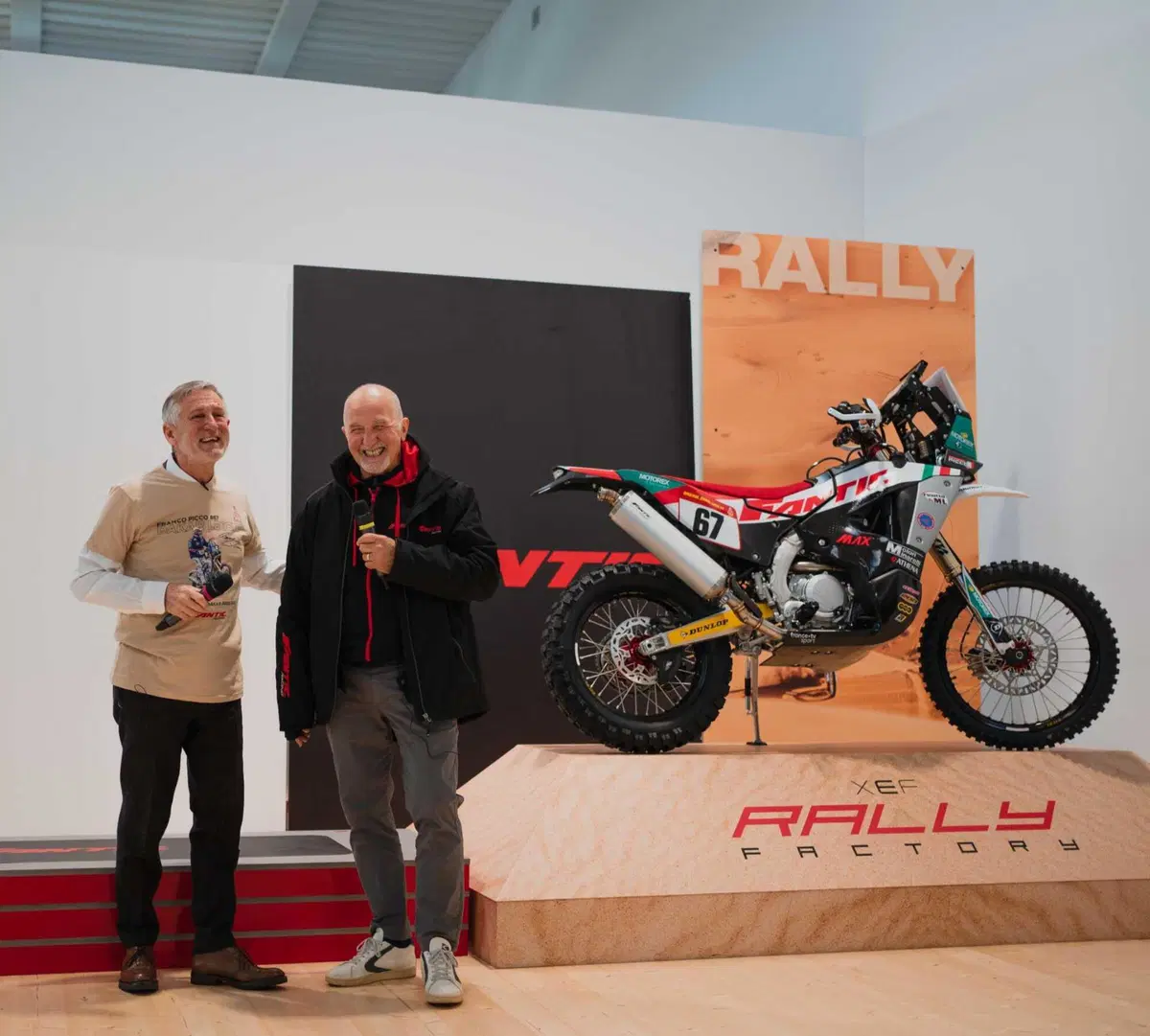 Franco Picco visita Fantic Motor