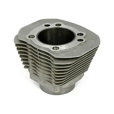 Cilindro anteriore/posteriore colore alluminio per 