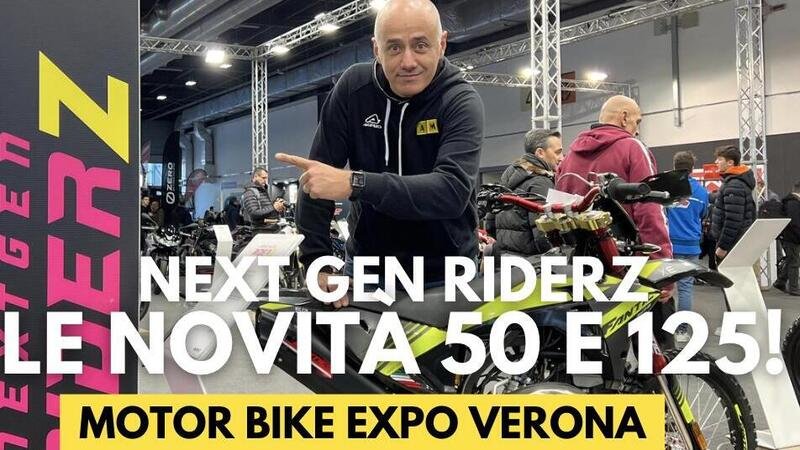 Next Gen Riderz: le novit&agrave; 50 e 125 allo stand di Moto.it a MBE! [VIDEO]