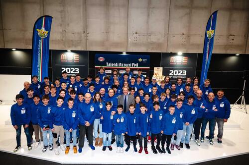 Il futuro del motociclismo italiano passa dalla FMI: presentati a Verona i Pata Talenti Azzurri 2023